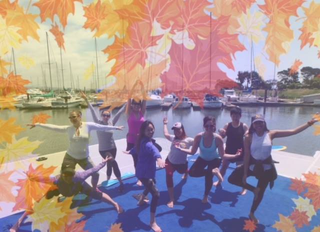 SUP Yoga at Mike's Paddle